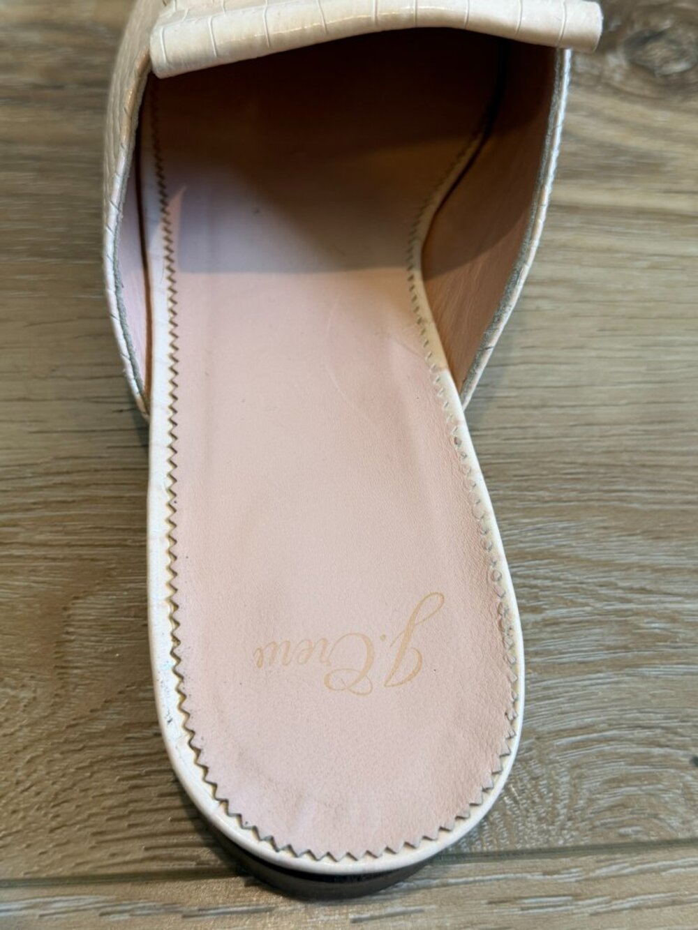 J Crew Academy Kiltie Loafer Mules Sz 9.5 - Picture 5 of 10